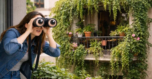 Balkonové rostliny jako zelená clona Náhled