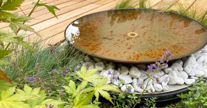 Fontánka z cortenu Fontánka z cortenu