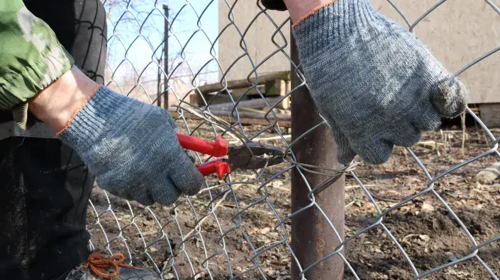 Pletivo v zahradě Pletivo v zahradě