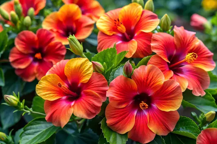 Ibišek, exotická kráska Ibišek, exotická kráska