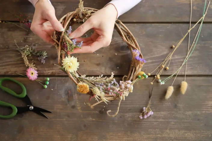 sušené květiny Sušené květiny